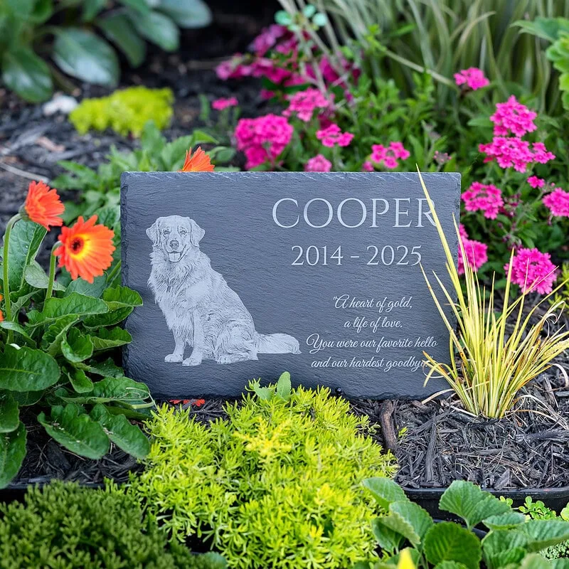 Pets Memorial Slates - Shoreline Laser