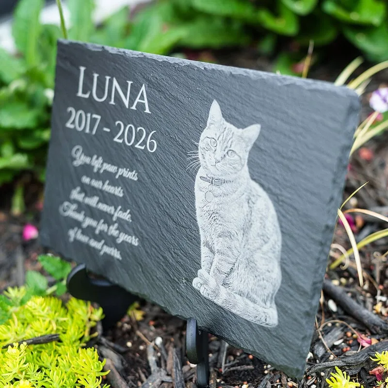 Pets Memorial Slates - Shoreline Laser