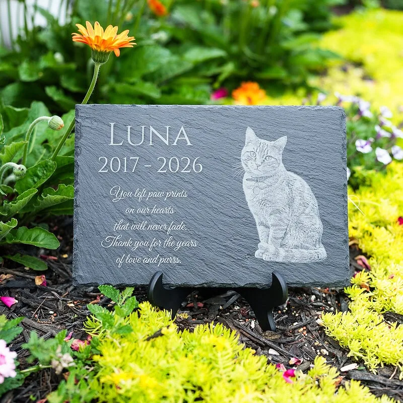 Pets Memorial Slates - Shoreline Laser